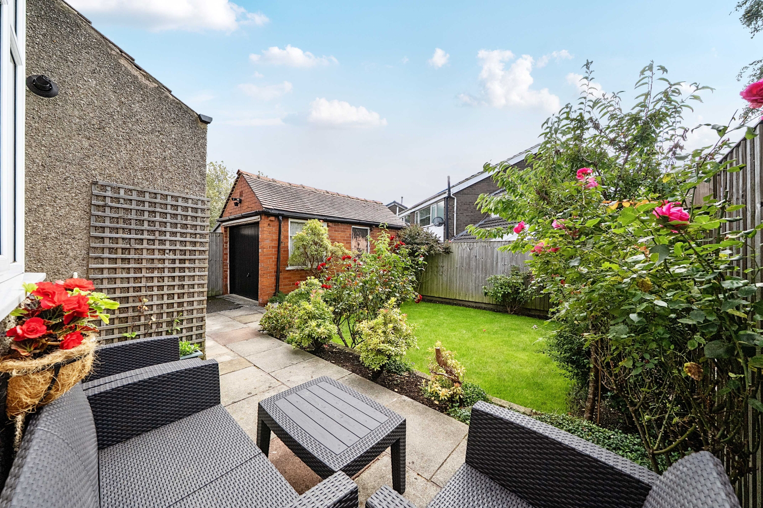Back garden