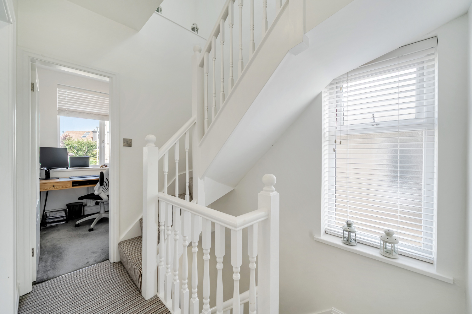 Stairs and landing