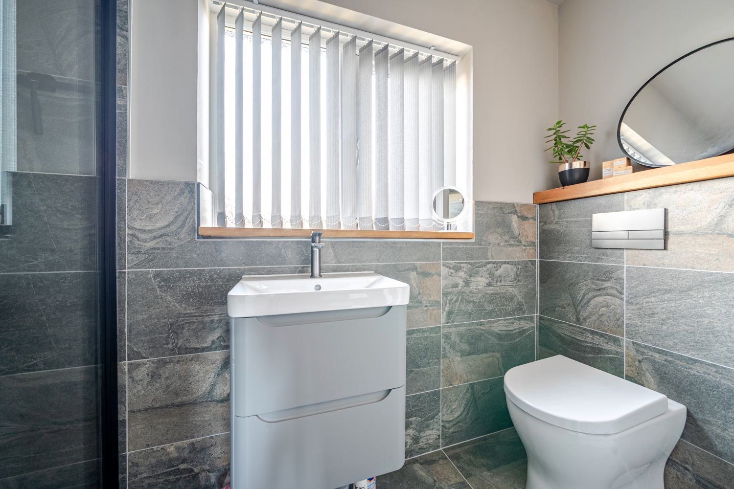 Ensuite shower room to bedroom 1