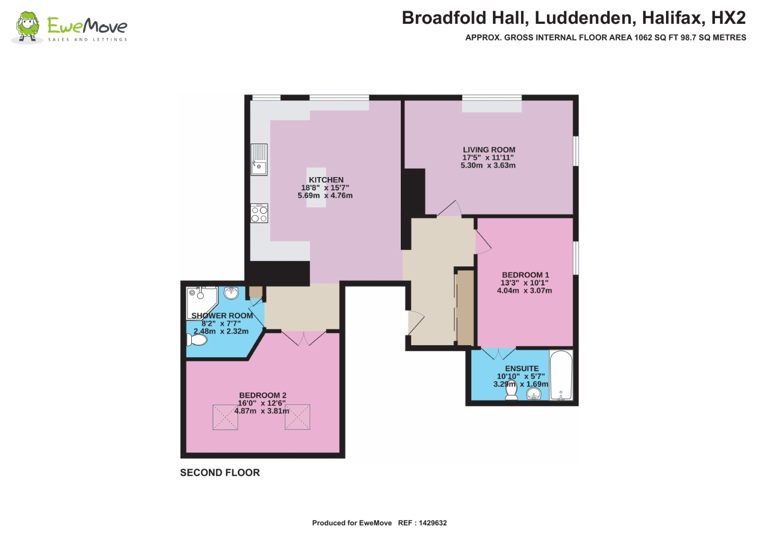 Penthouse, Broadfold Hall, Luddenden, photo 29