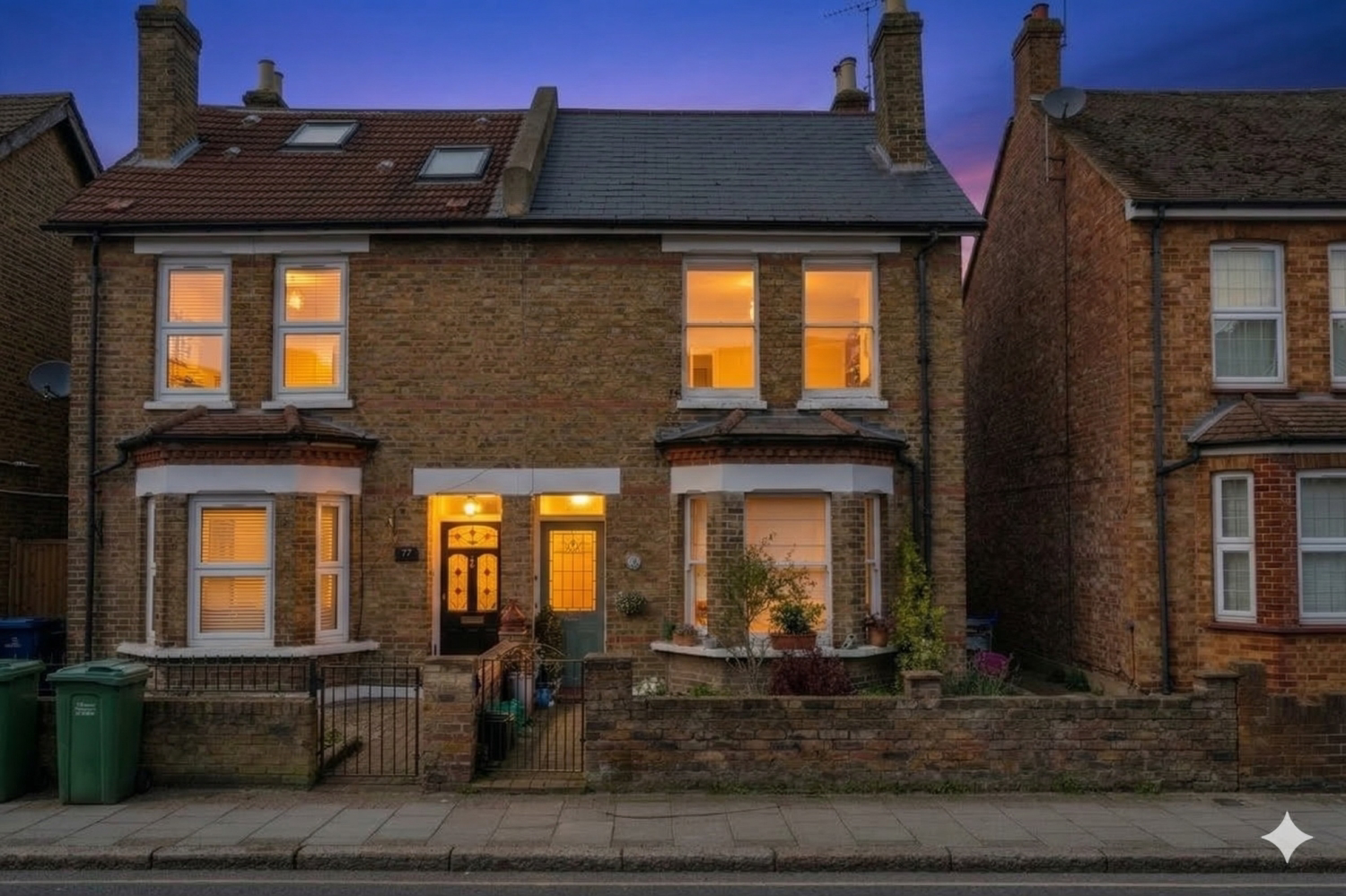 3-bedroom period semi-detached Bromley BR2