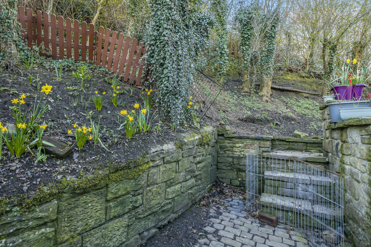 Yard steps