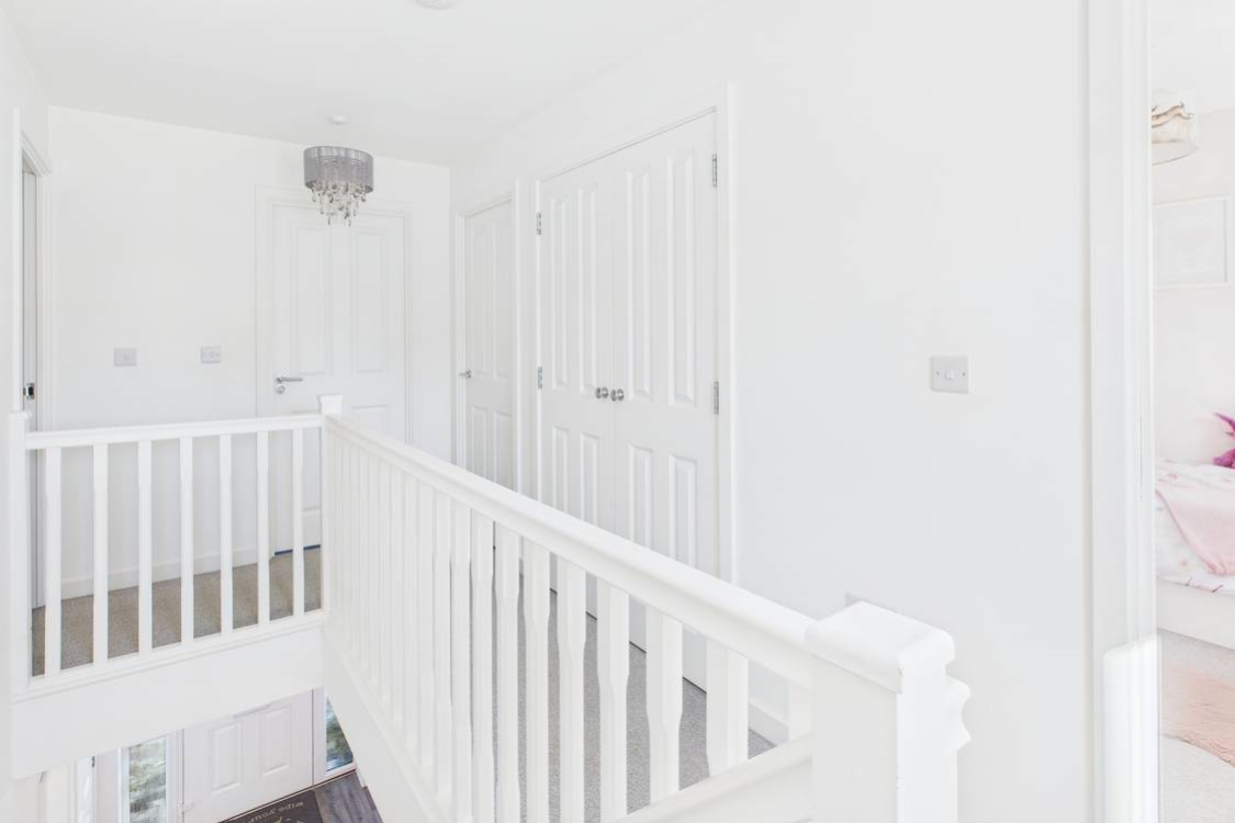 Not just a stunning looking home its practical too with a double storage cupboard on the landing great for towels bedding and anything else you want to keep this home neat and tidy
