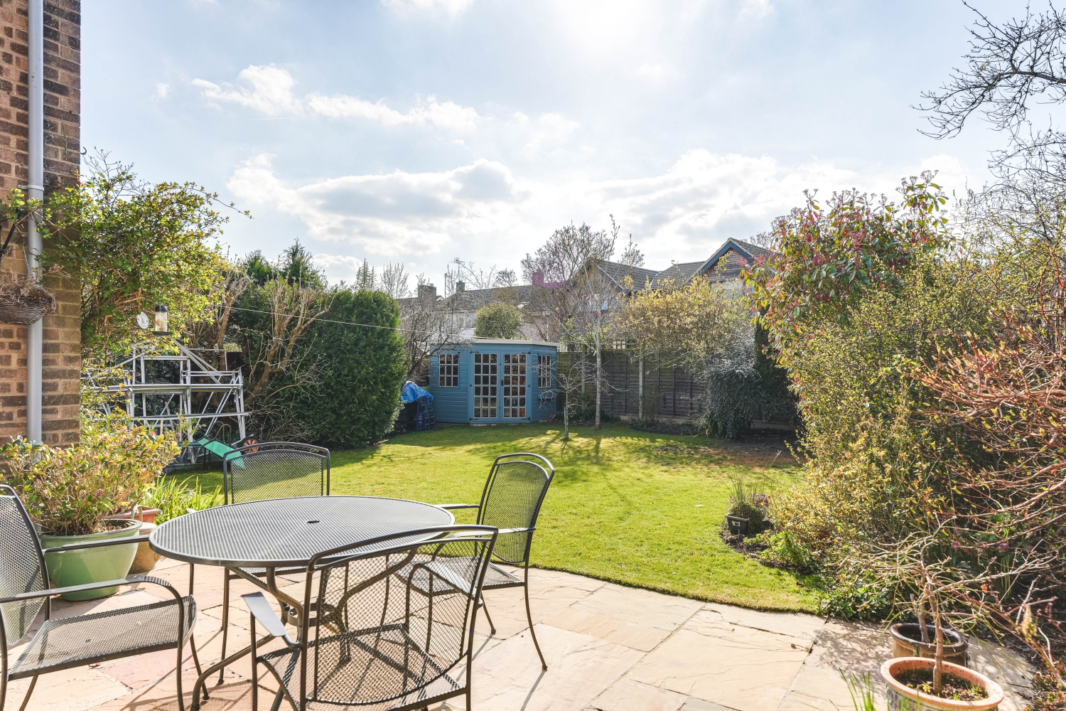 Rear garden