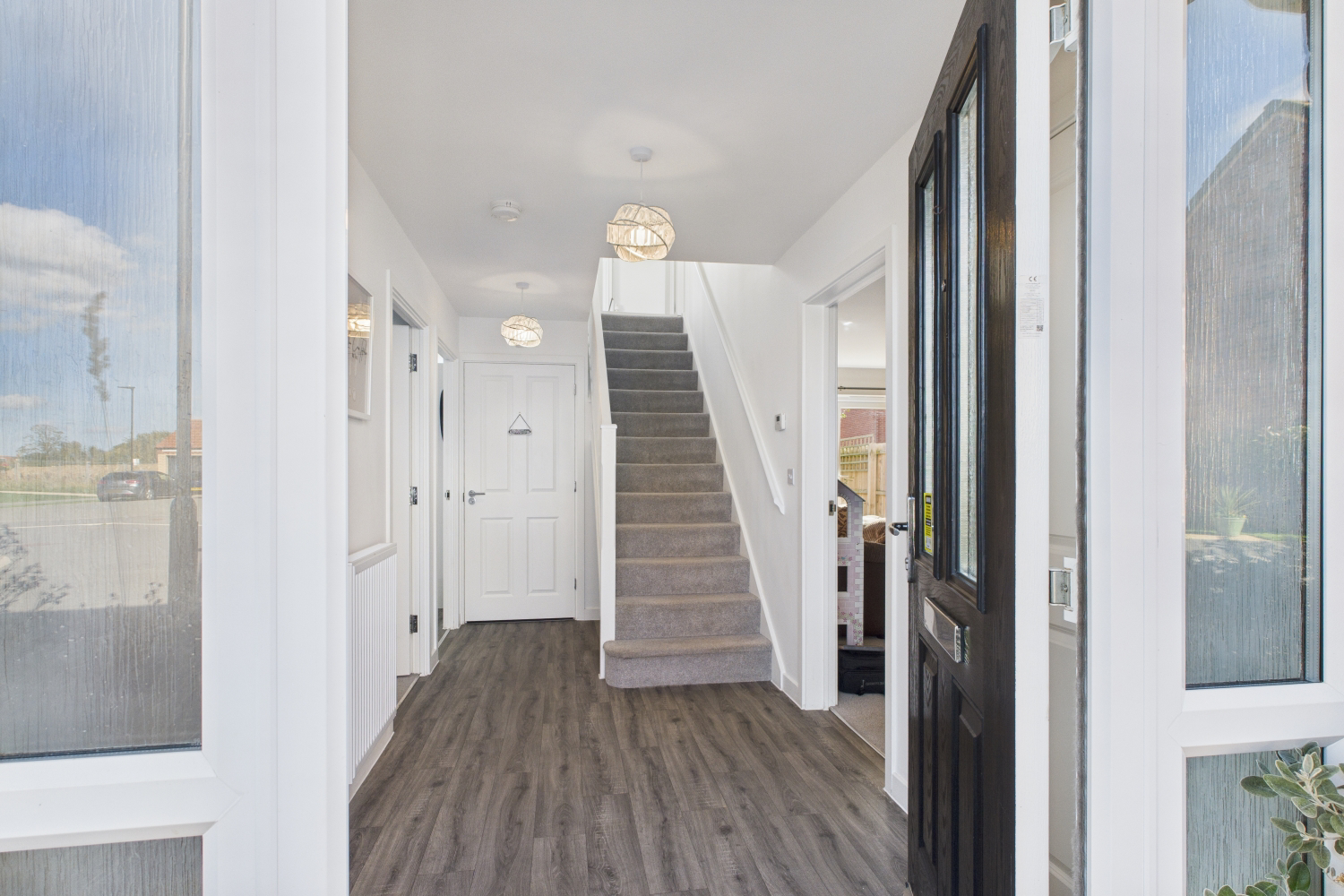 First impressions count… and this entrance hall really delivers.