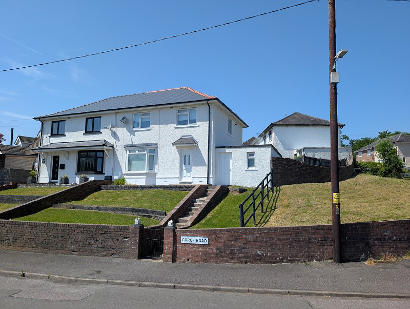 Gorof Road, Gurnos, Powys.