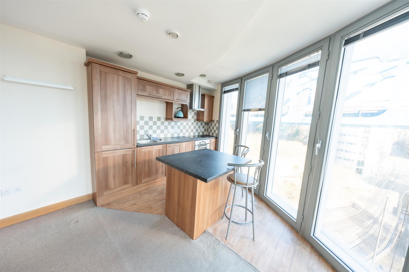 lounge / dining / kitchen