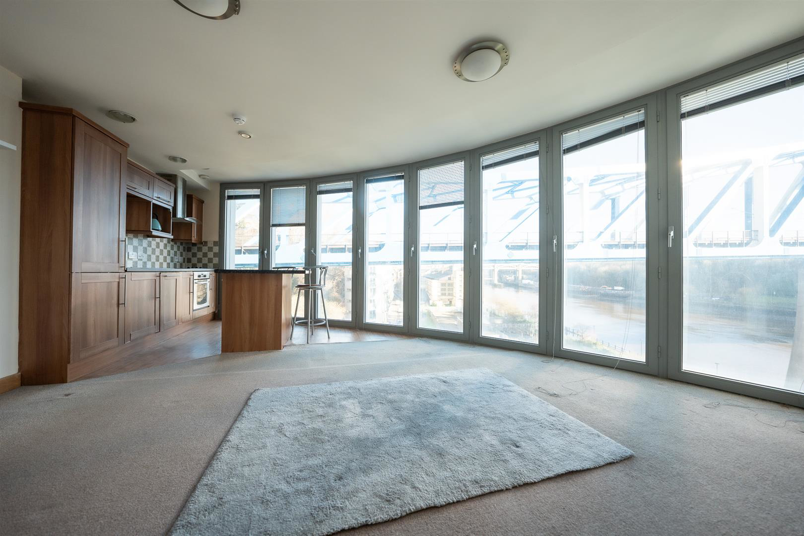 lounge / dining / kitchen