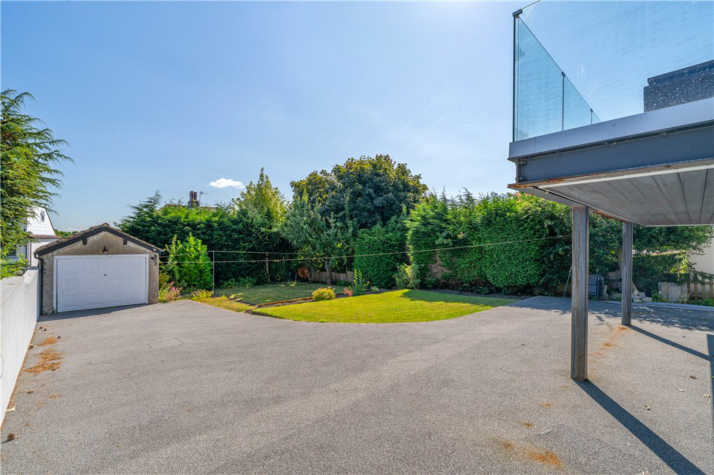 Rear Driveway