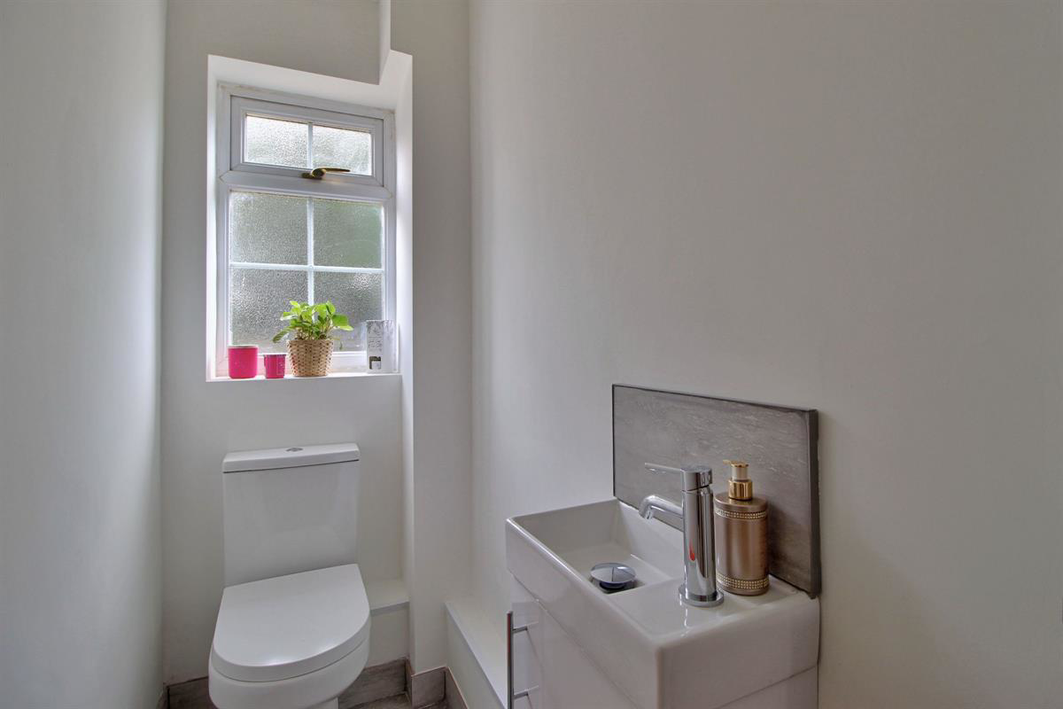 Newly-fitted downstairs loo